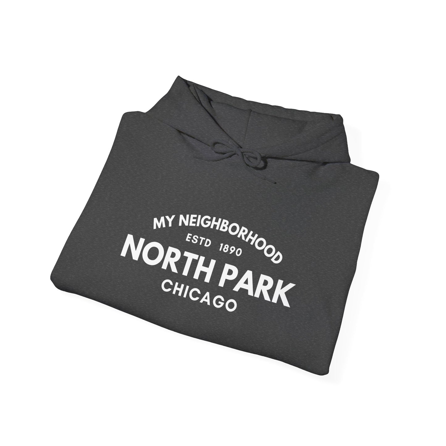 North Park - Chicago - Unisex Heavy Blend Hooded Sweatshirt