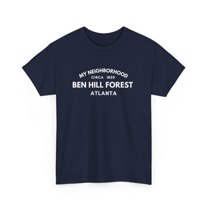 Ben Hill Forest - Atlanta - Unisex Cotton Tee