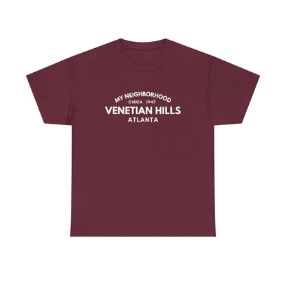 Venetian Hills - Atlanta - Unisex Cotton Tee