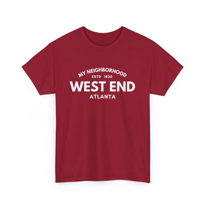 West End - Atlanta - Unisex Cotton Tee