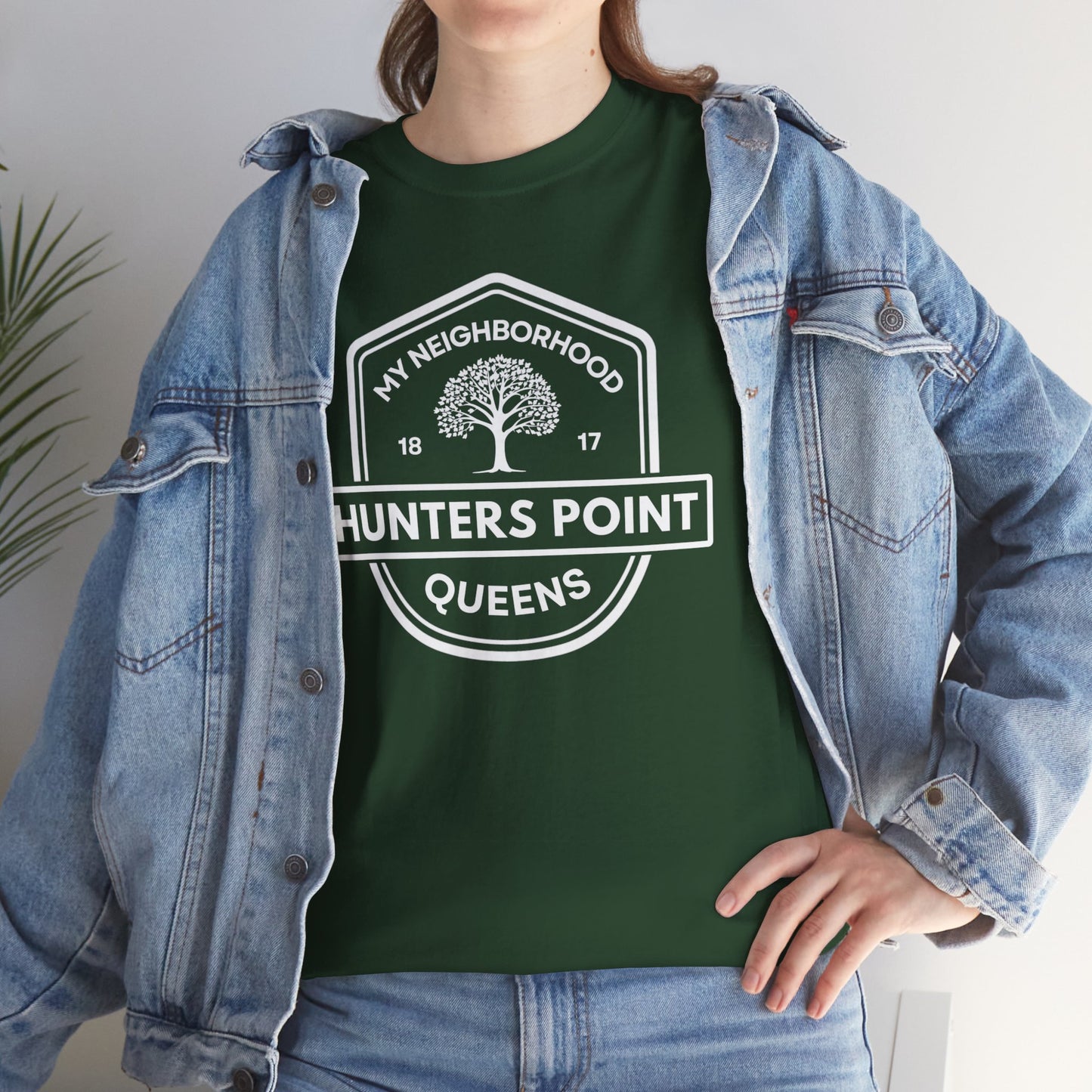 Hunters Point - Queens - Unisex Cotton Tee