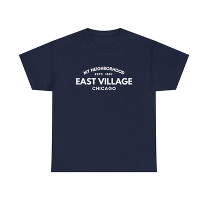 East Village - Chicago - Unisex Cotton Tee