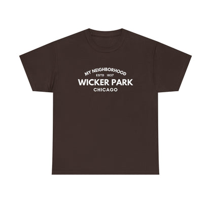 Wicker Park - Chicago - Unisex Cotton Tee