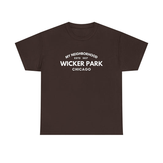 Wicker Park - Chicago - Unisex Cotton Tee