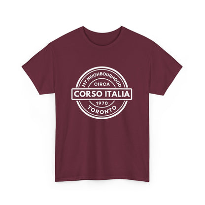 Corso Italia  - West End Toronto - Unisex Cotton Tee