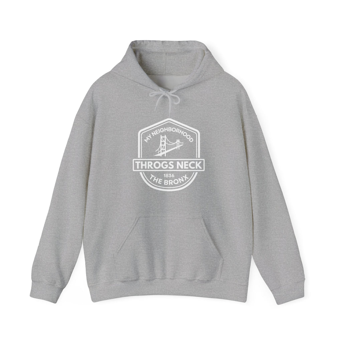 Throgs Neck - The Bronx - Unisex Heavy Blend Hooded Sweatshirt