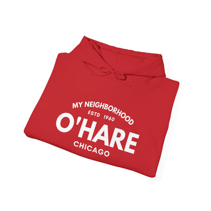 O'Hare - Chicago - Unisex Heavy Blend Hooded Sweatshirt