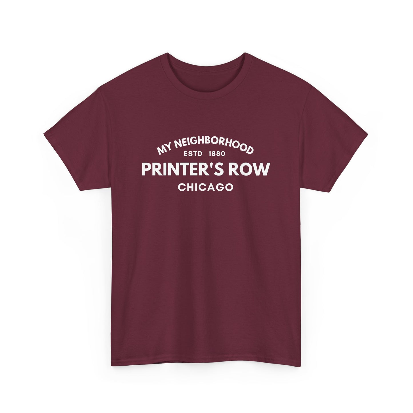 Printer's Row - Chicago - Unisex Cotton Tee
