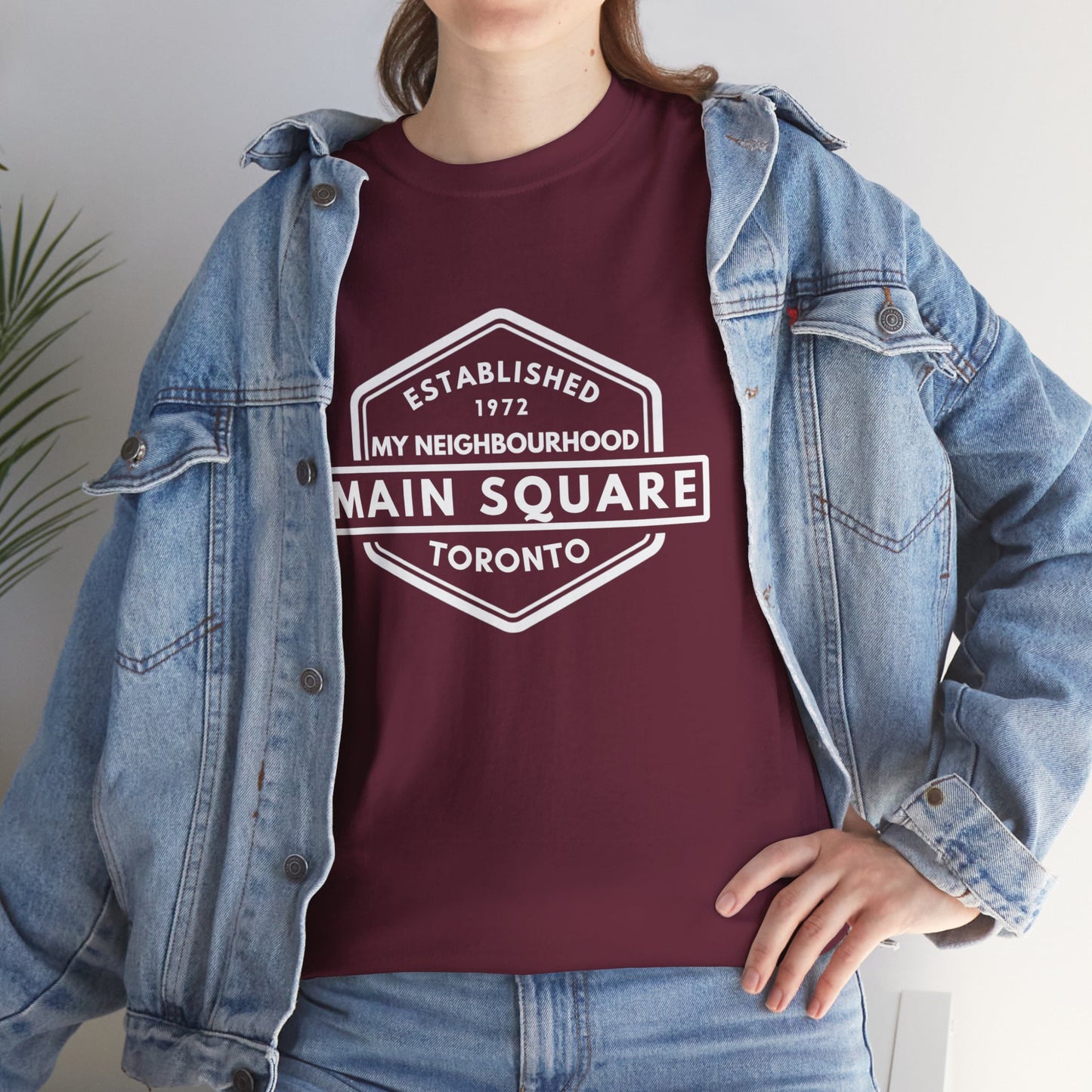 Main Square - East End Toronto - Unisex Cotton Tee