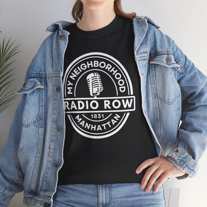 Radio Row - Manhattan - Unisex Cotton Tee