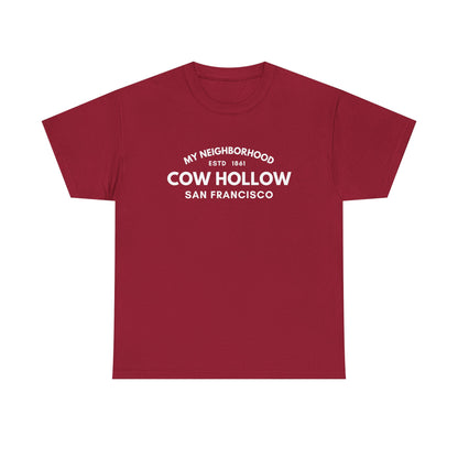 Cow Hollow - San Francisco - Unisex Cotton Tee