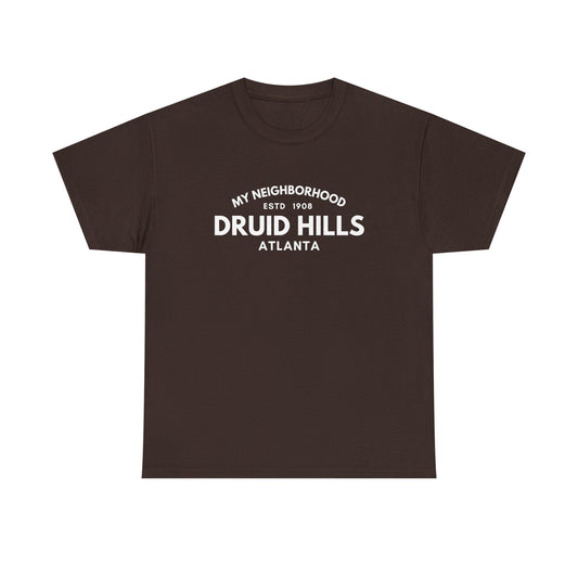 Druid Hills - Atlanta - Unisex Cotton Tee