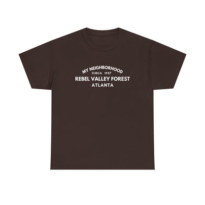 Rebel Valley Forest - Atlanta - Unisex Cotton Tee