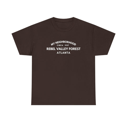 Rebel Valley Forest - Atlanta - Unisex Cotton Tee