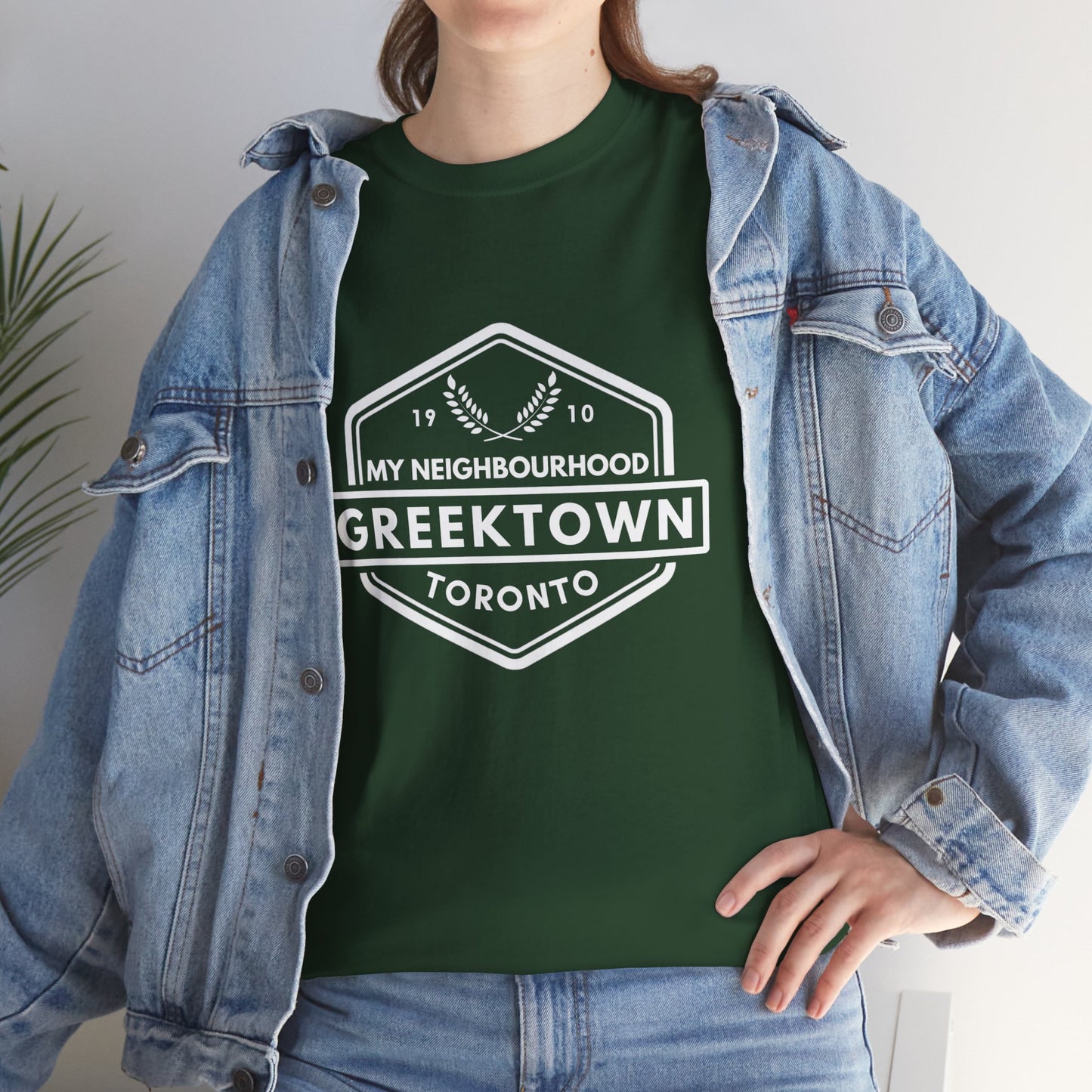 Greektown  - East End Toronto - Unisex Cotton Tee