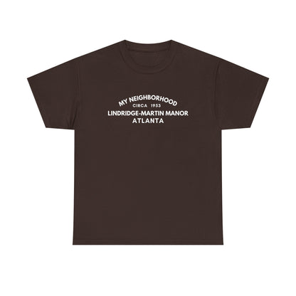 Lindridge-Martin Manor - Atlanta - Unisex Cotton Tee