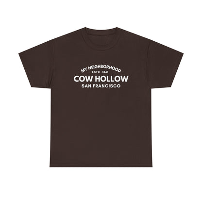 Cow Hollow - San Francisco - Unisex Cotton Tee
