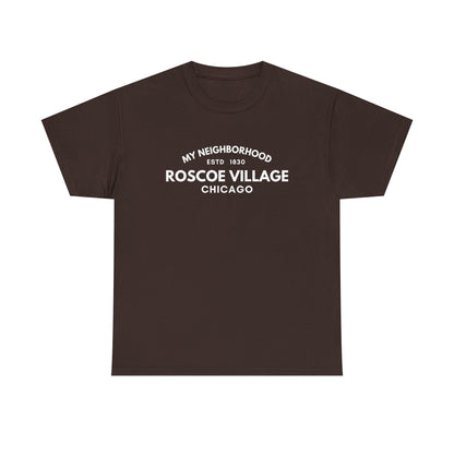 Roscoe Village - Chicago - Unisex Cotton Tee
