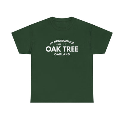 Oak Tree - Oakland - Unisex Cotton Tee