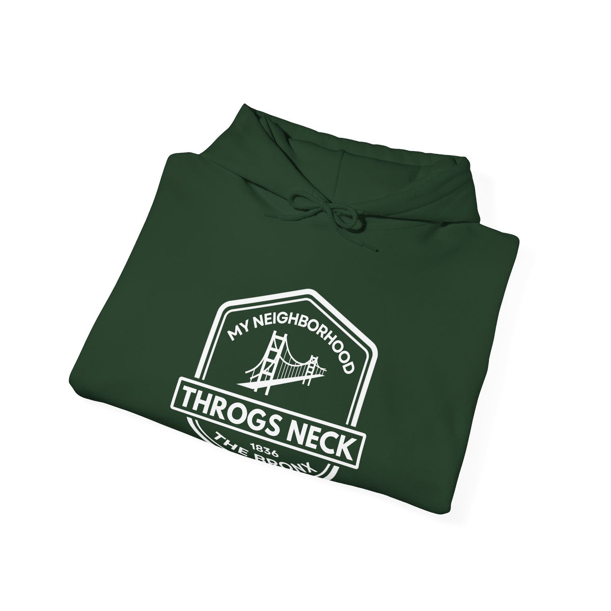 Throgs Neck - The Bronx - Unisex Heavy Blend Hooded Sweatshirt
