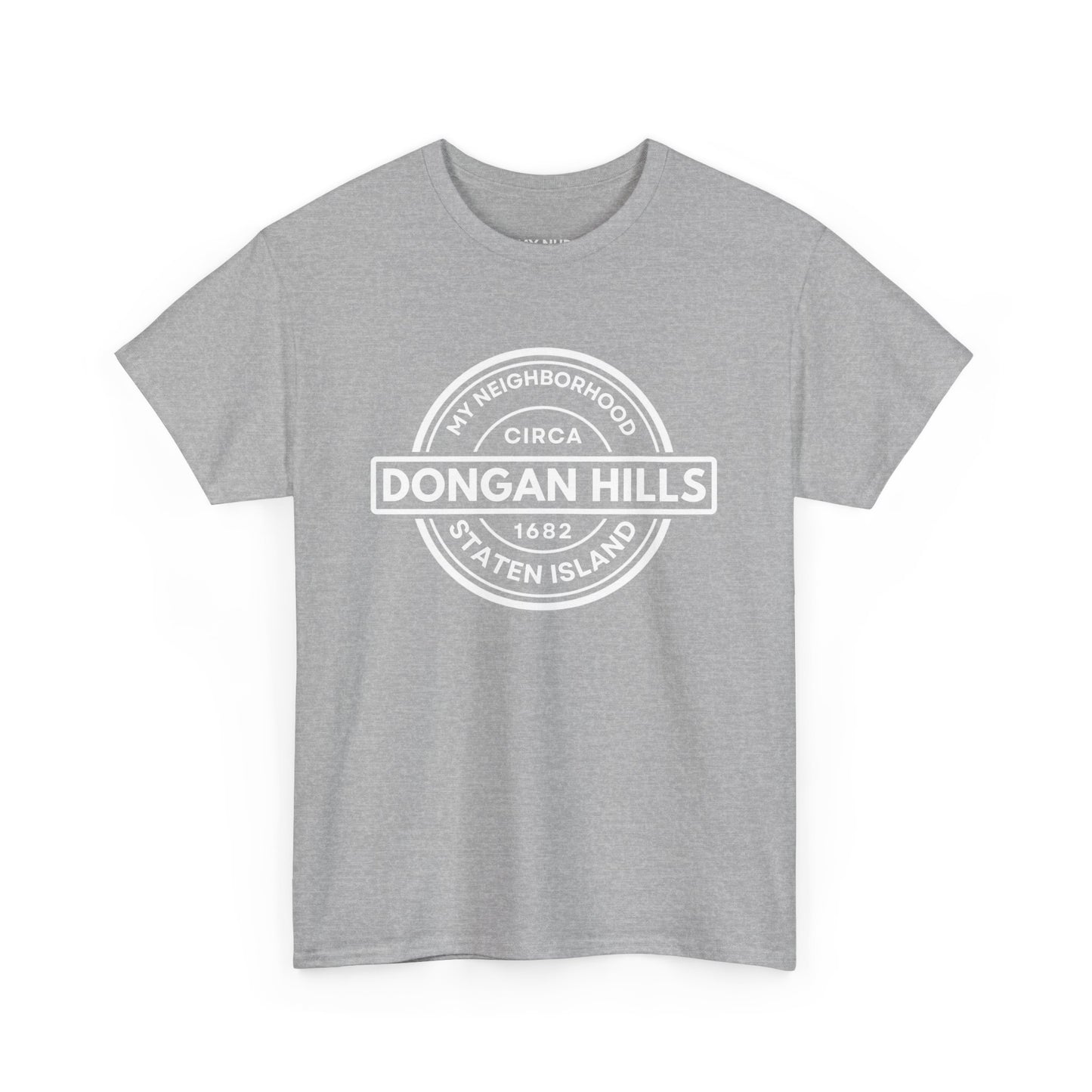 Dongan Hills - Staten Island - Unisex Cotton Tee | Staten Island, NYC, New York City, MY-NHD, My Neighborhood, T-Shirt
