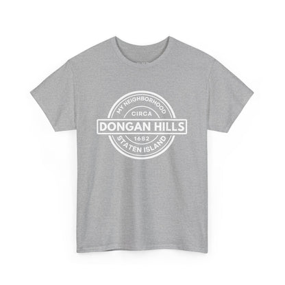 Dongan Hills - Staten Island - Unisex Cotton Tee | Staten Island, NYC, New York City, MY-NHD, My Neighborhood, T-Shirt