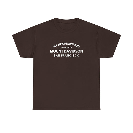 Mount Davidson - San Francisco - Unisex Cotton Tee