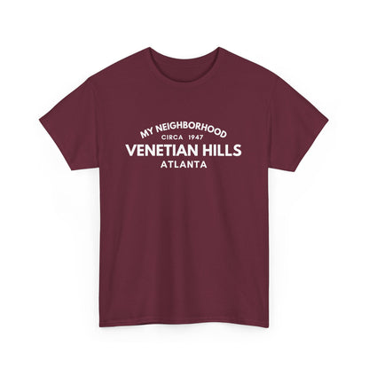 Venetian Hills - Atlanta - Unisex Cotton Tee