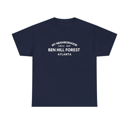 Ben Hill Forest - Atlanta - Unisex Cotton Tee