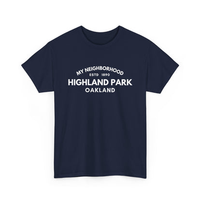Highland Park - Oakland - Unisex Cotton Tee