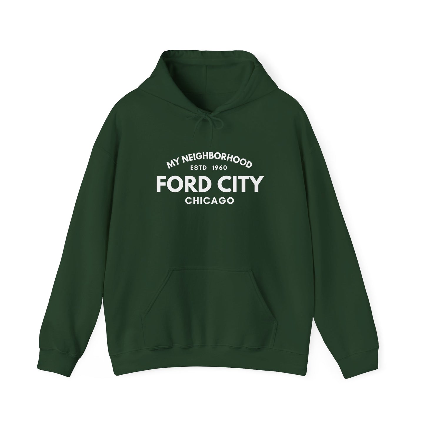 Ford City - Chicago - Unisex Heavy Blend Hooded Sweatshirt