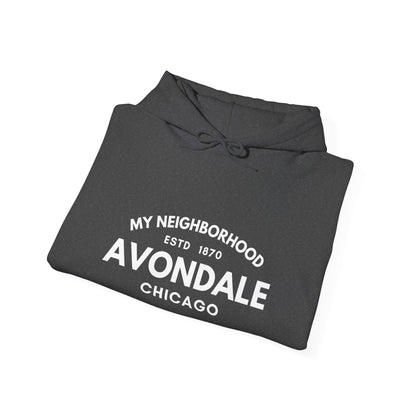 Avondale - Chicago - Unisex Heavy Blend Hooded Sweatshirt
