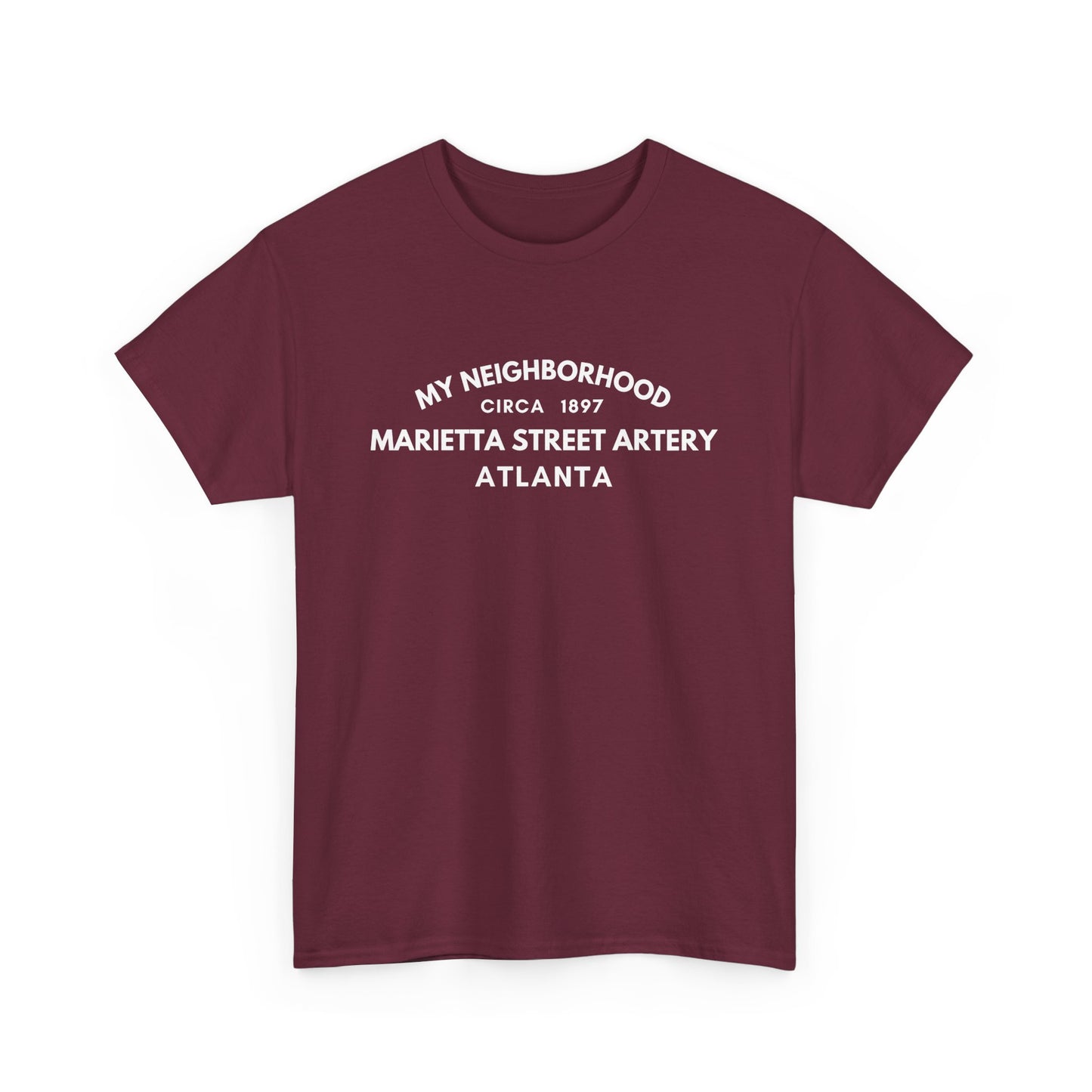 Marietta Street Artery - Atlanta - Unisex Cotton Tee