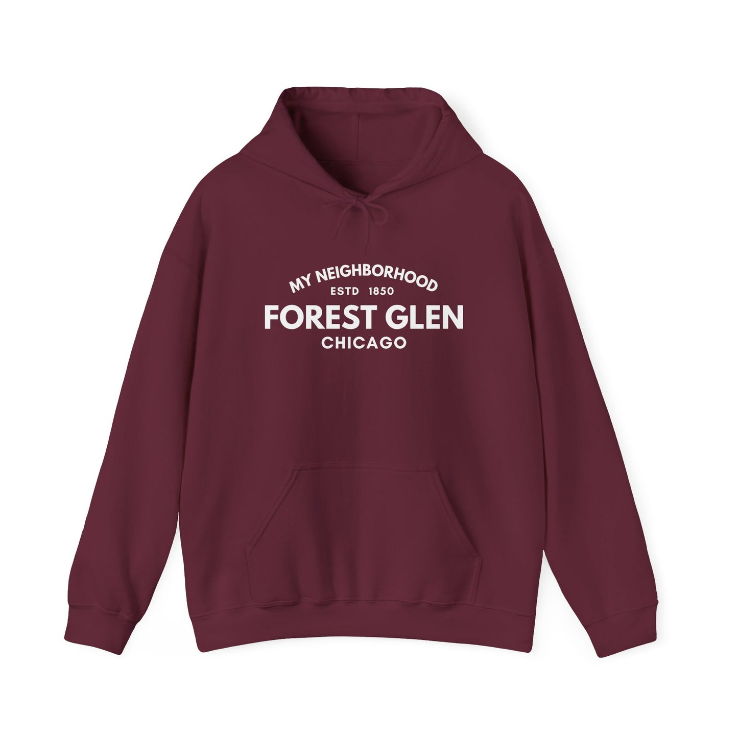 Forest Glen - Chicago - Unisex Heavy Blend Hooded Sweatshirt
