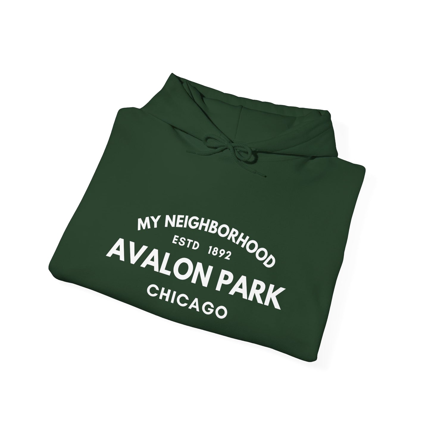 Avalon Park - Chicago - Unisex Heavy Blend Hooded Sweatshirt