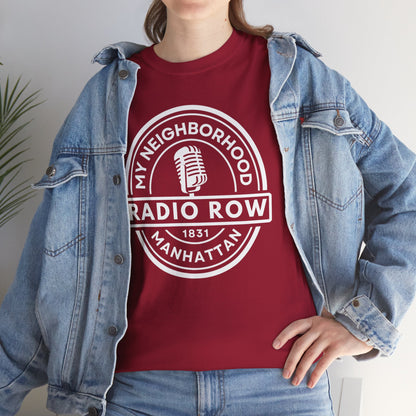 Radio Row - Manhattan - Unisex Cotton Tee