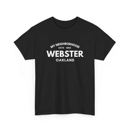 Webster - Oakland - Unisex Cotton Tee