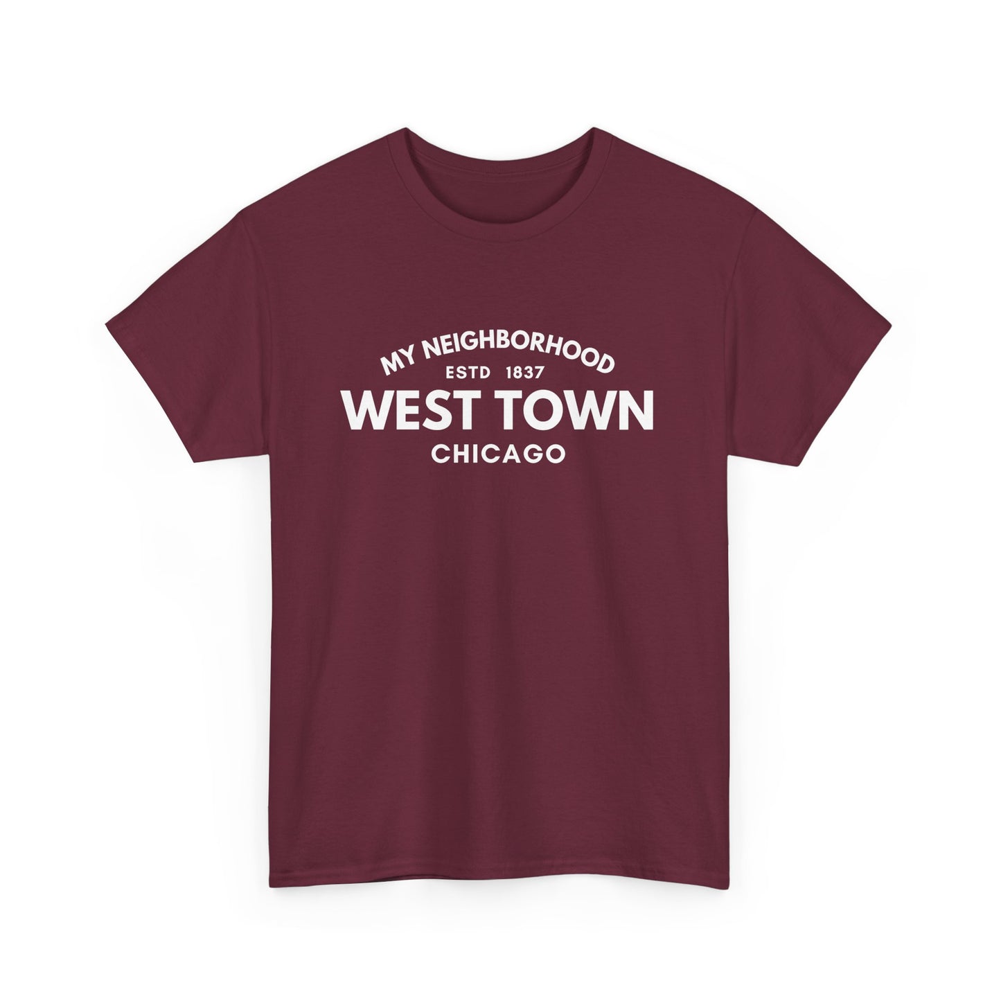 West Town - Chicago - Unisex Cotton Tee