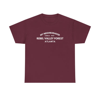 Rebel Valley Forest - Atlanta - Unisex Cotton Tee