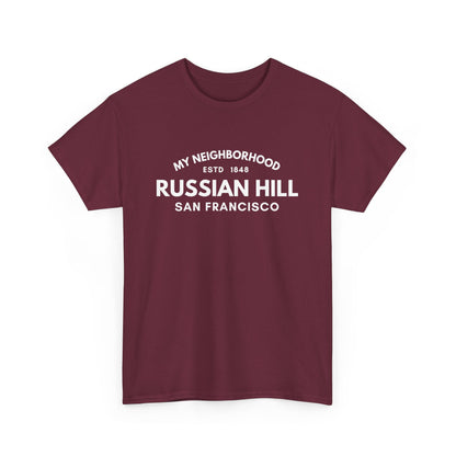 Russian Hill - San Francisco - Unisex Cotton Tee