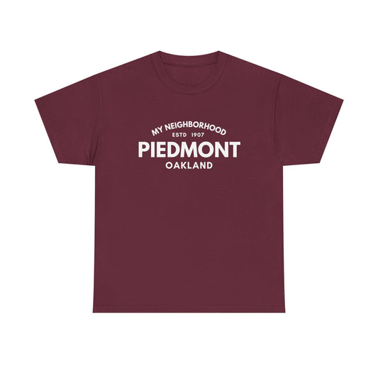 Piedmont - Oakland - Unisex Cotton Tee