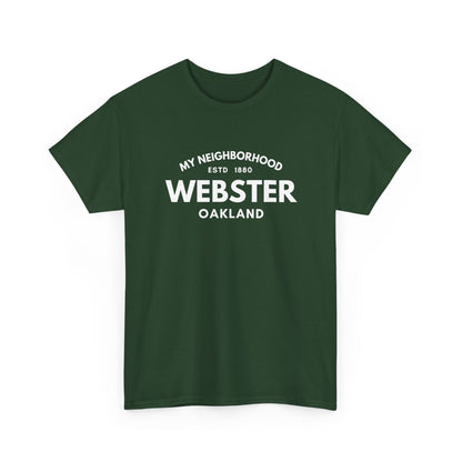 Webster - Oakland - Unisex Cotton Tee
