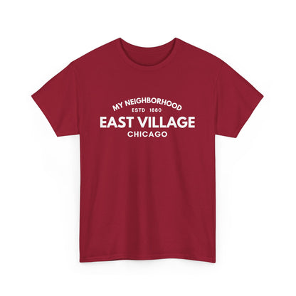 East Village - Chicago - Unisex Cotton Tee