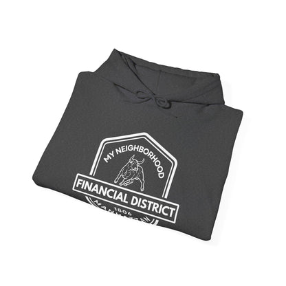 Financial District - Manhattan - Unisex Heavy Blend Hooded Sweatshirt