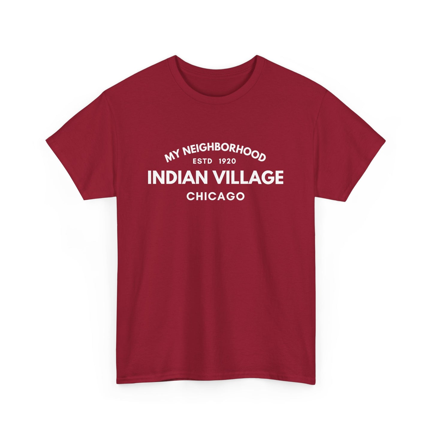 Indian Village - Chicago - Unisex Cotton Tee