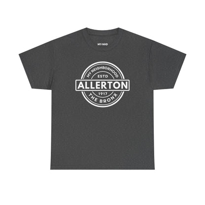 Allerton - The Bronx - Unisex Cotton Tee | The Bronx, NYC, New York City, MY-NHD, My Neighborhood, T-Shirt