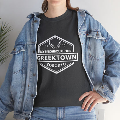 Greektown  - East End Toronto - Unisex Cotton Tee