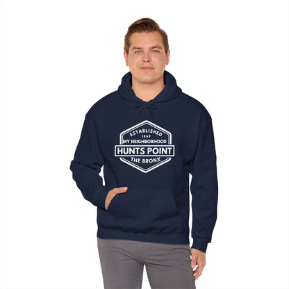 Hunts Point - The Bronx - Unisex Heavy Blend Hooded Sweatshirt