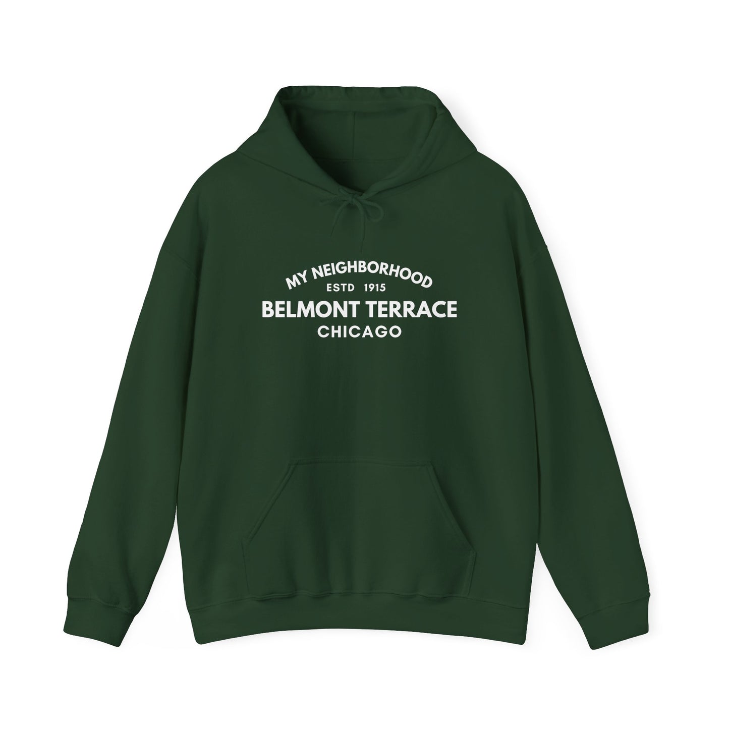 Belmont Terrace - Chicago - Unisex Heavy Blend Hooded Sweatshirt