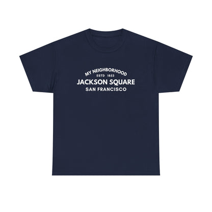 Jackson Square - San Francisco - Unisex Cotton Tee